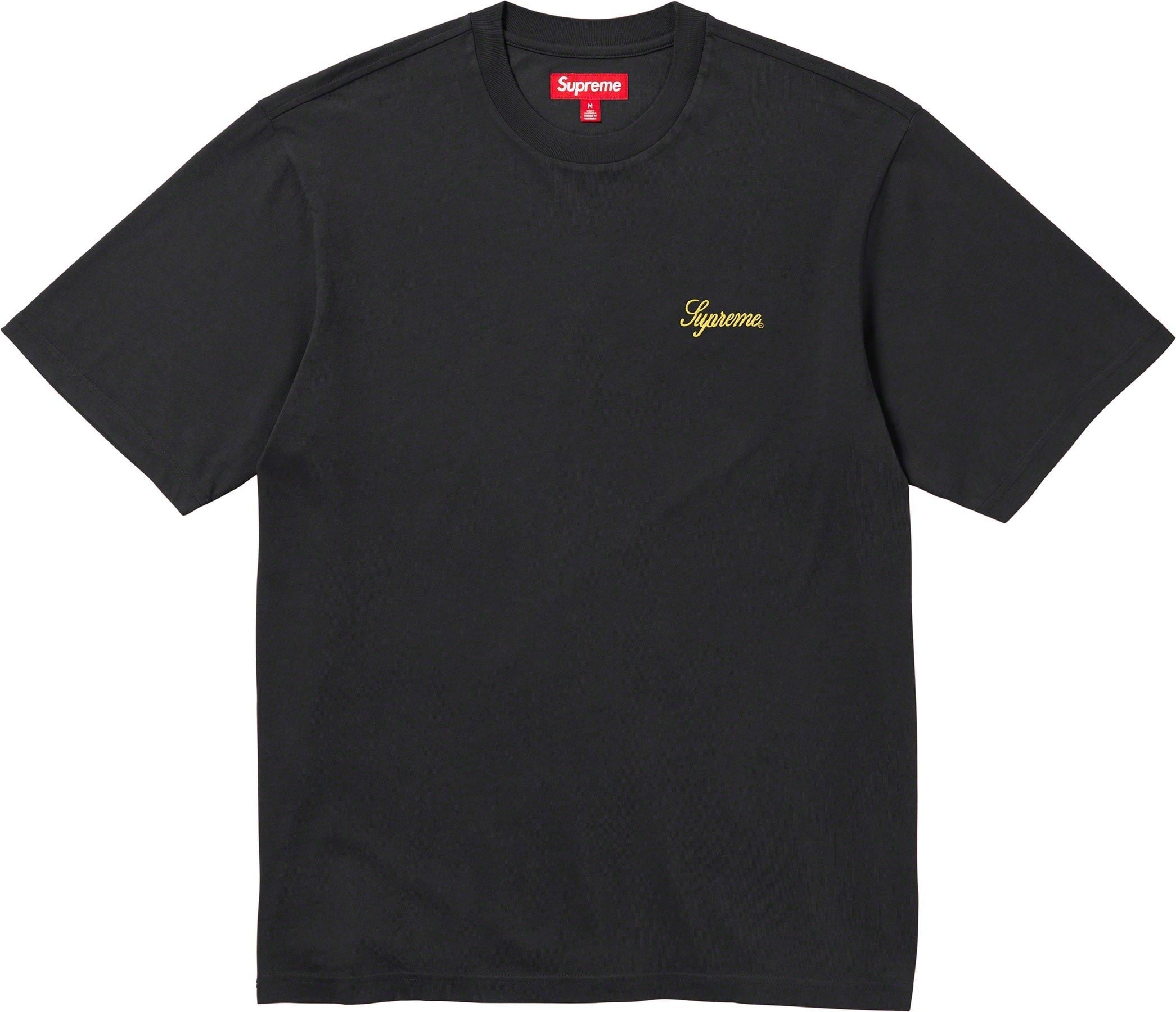 Washed Script S/S Top view 12